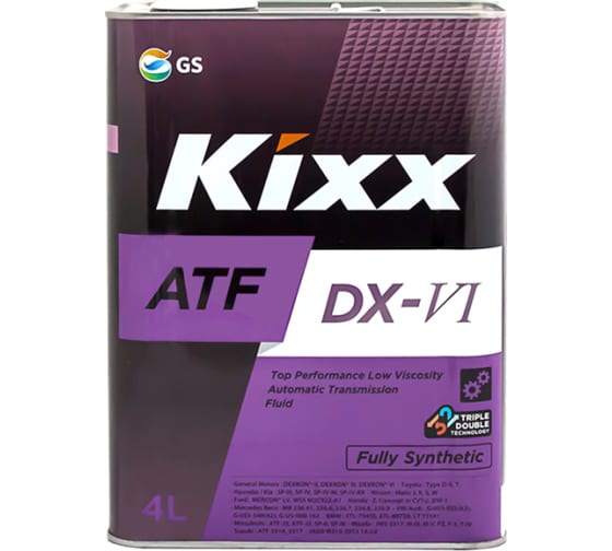 Масло трансмиссионное  ATF Dexron DX-VI KIXX 4л.