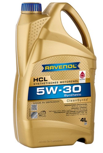 Масло 5W30 синт. RAVENOL HCL SL/CF 4л.