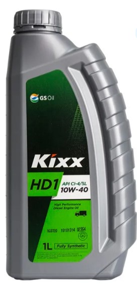 Масло моторное 10W40 синт.Kixx HD1 CI-4/SL 1 л.