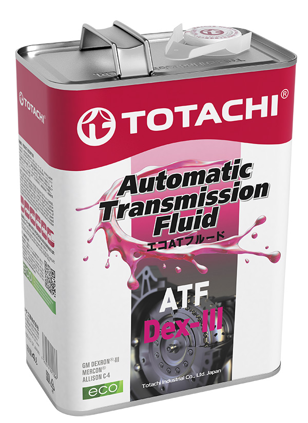 Масло трансмиссионное ATF Dexron III TOTACHI 4л.