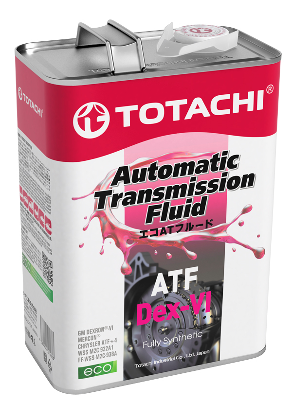 Масло трансмиссионное ATF Dexron VI TOTACHI 4л.